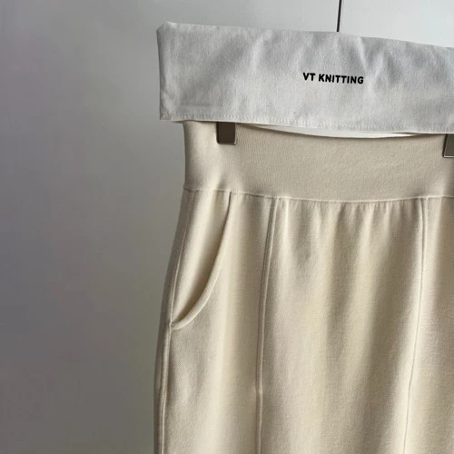 Merino Wool Knit Skirt